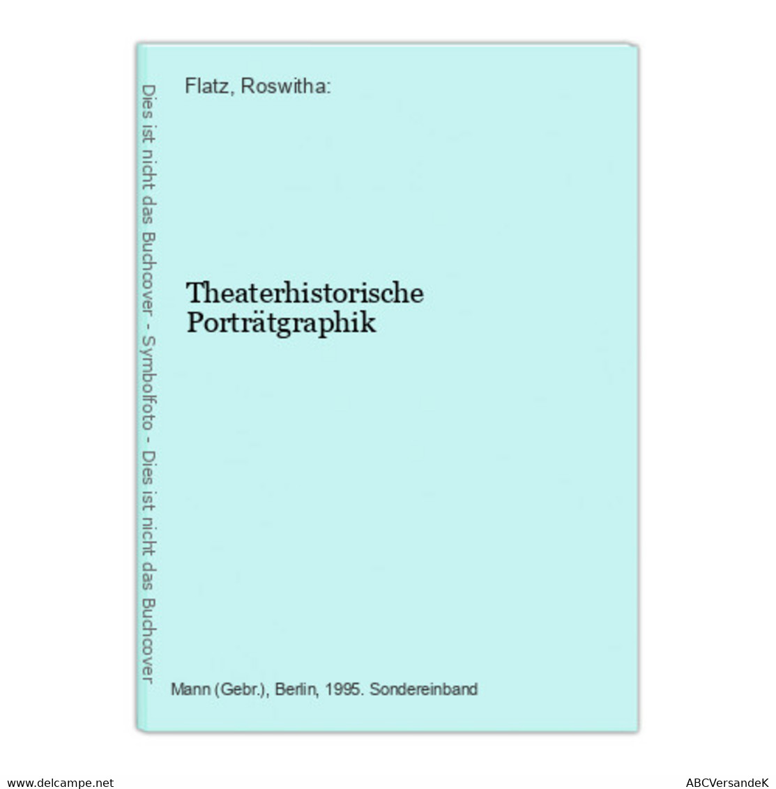 Theaterhistorische Porträtgraphik - Teatro & Danza