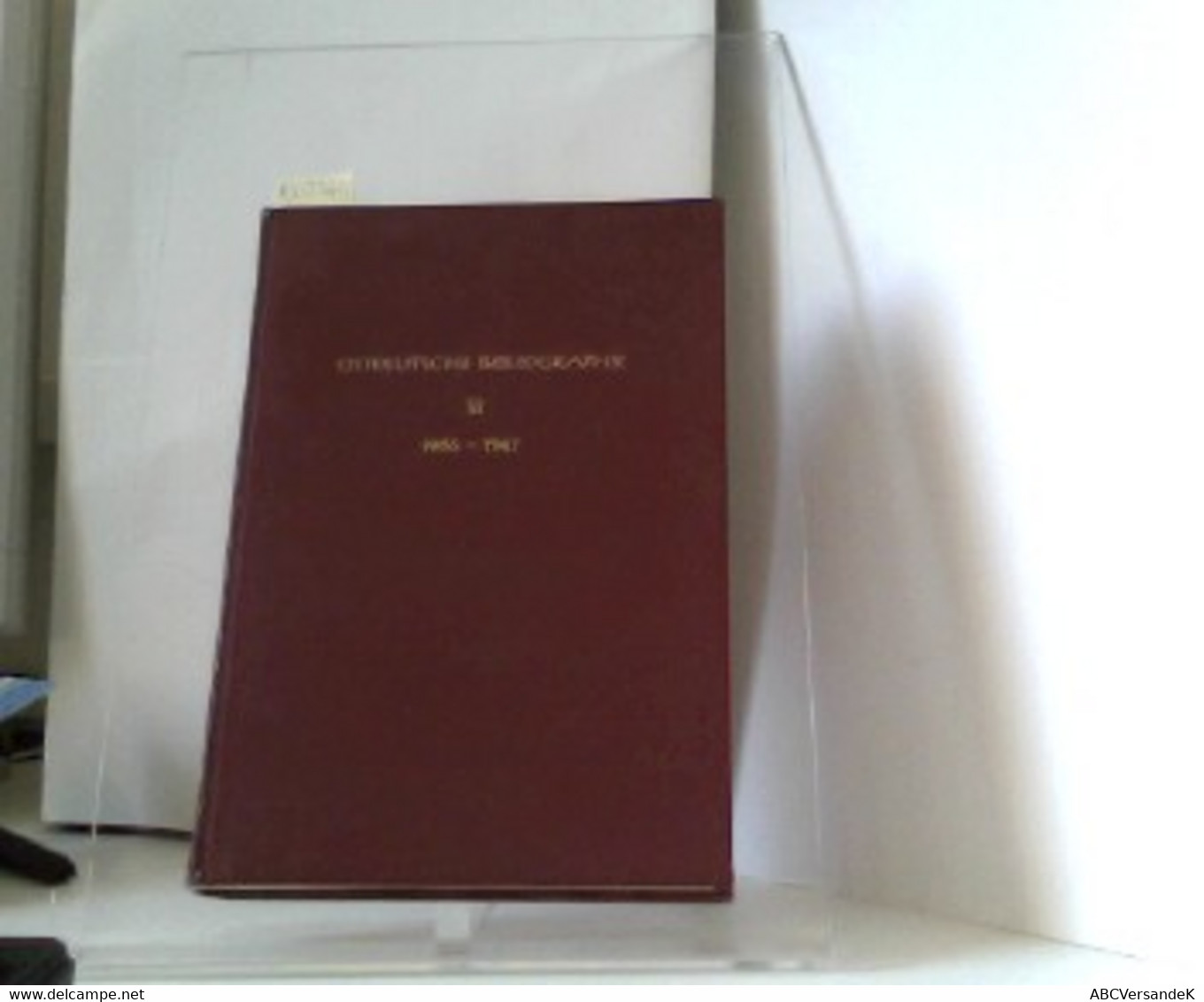 Ostdeutsche Bibliographie, Band VI 1965-1967 - Glossaries