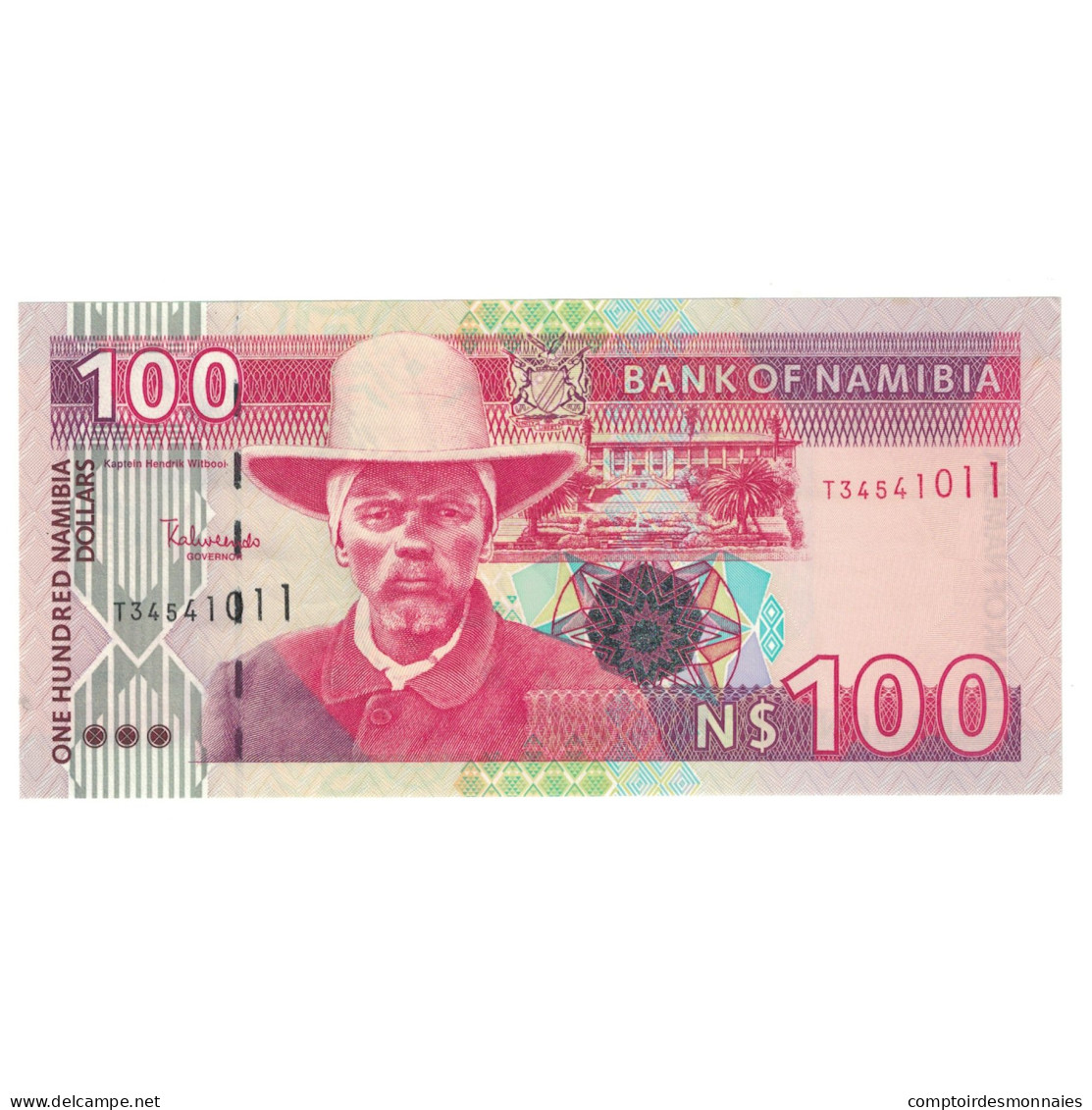 Billet, Namibia, 100 Namibia Dollars, KM:9a, NEUF - Namibie