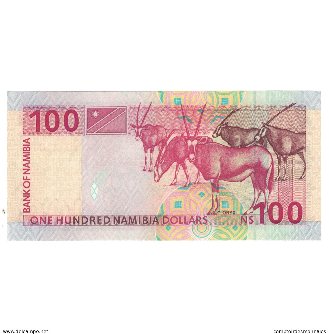 Billet, Namibia, 100 Namibia Dollars, KM:9a, NEUF - Namibie