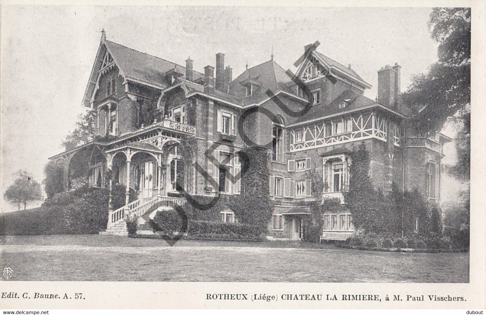 Postkaart-Carte Postale -  ROTHEUX-RIMIERE - Château (C1554) - Neupré