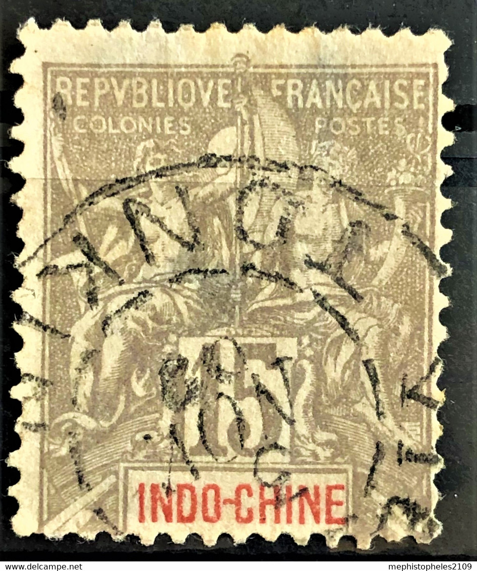 INDOCHINE 1900 - Canceled - YT 19 - 15c - Oblitérés