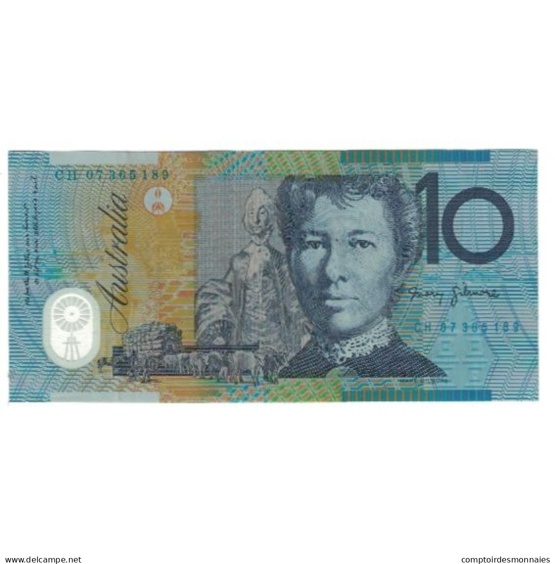 Billet, Australie, 10 Dollars, KM:52a, NEUF - 1992-2001 (polymeerbiljetten)