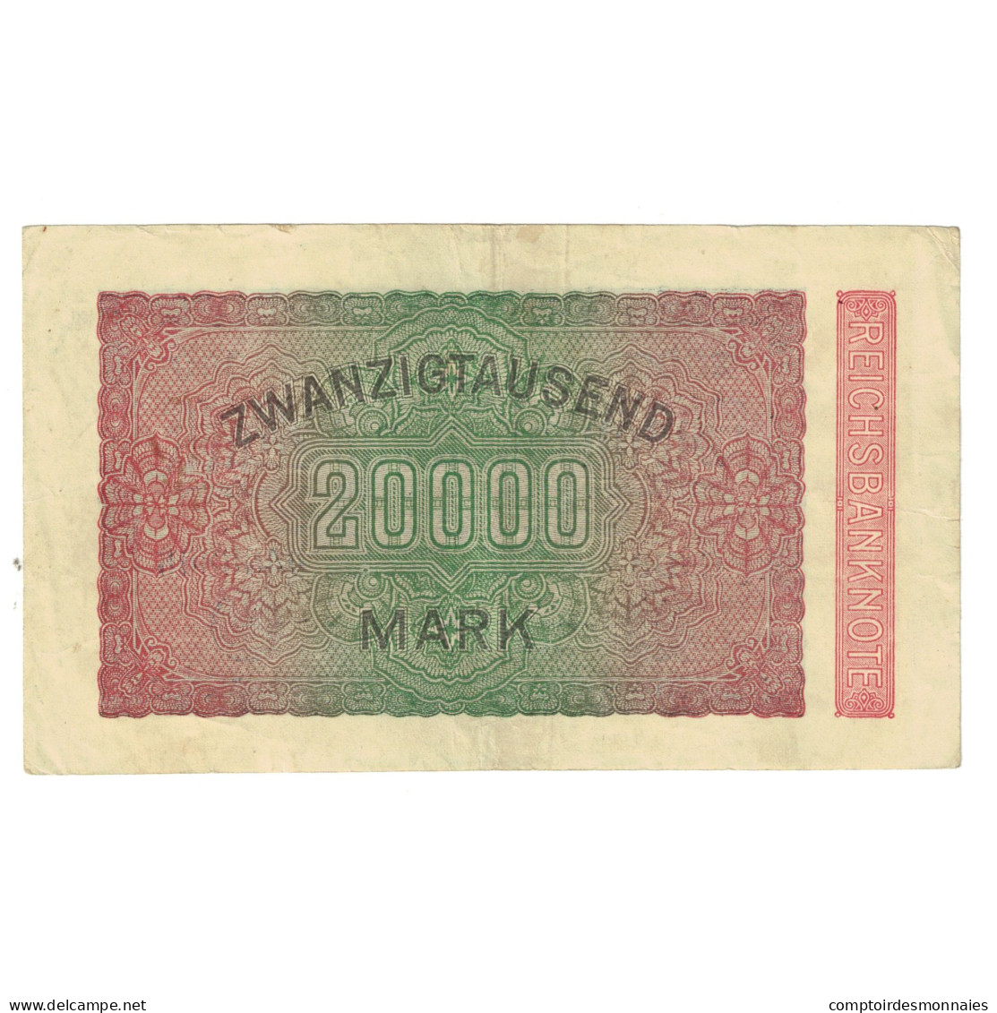 Billet, Allemagne, 20,000 Mark, 1923, 1923-09-20, KM:85a, TTB - 20000 Mark