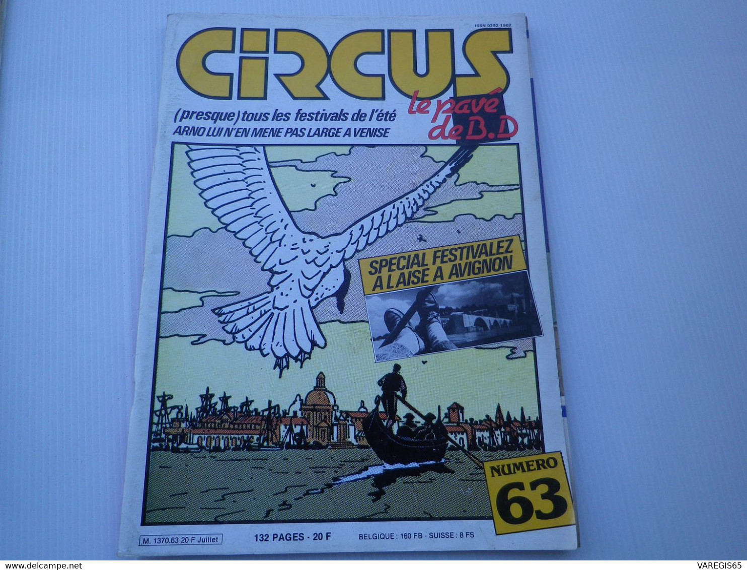 5 MAGAZINES CIRCUS - 47 53 58 63 69 - LE PLEIN DE BD ET LE PAVÉ DE BD