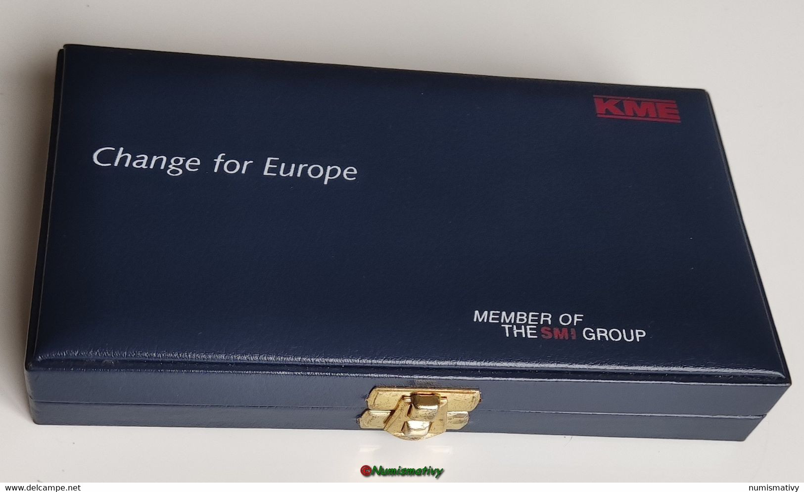 Coffret KME Coffret De Présentation De Flan Vierge EURO € échantillon Commercial - Abarten Und Kuriositäten