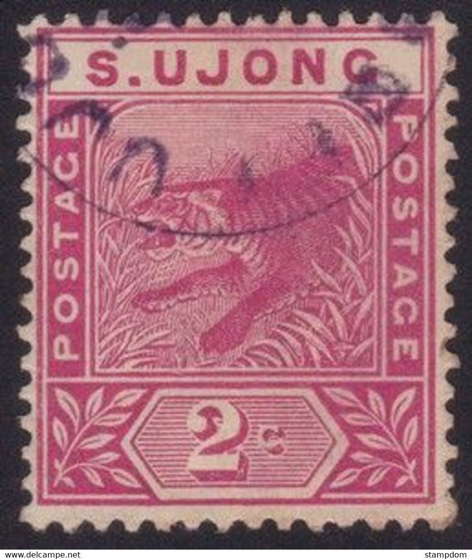 SUNGEI UJONG 1891 2c Sc#31 USED @P396 - Negri Sembilan