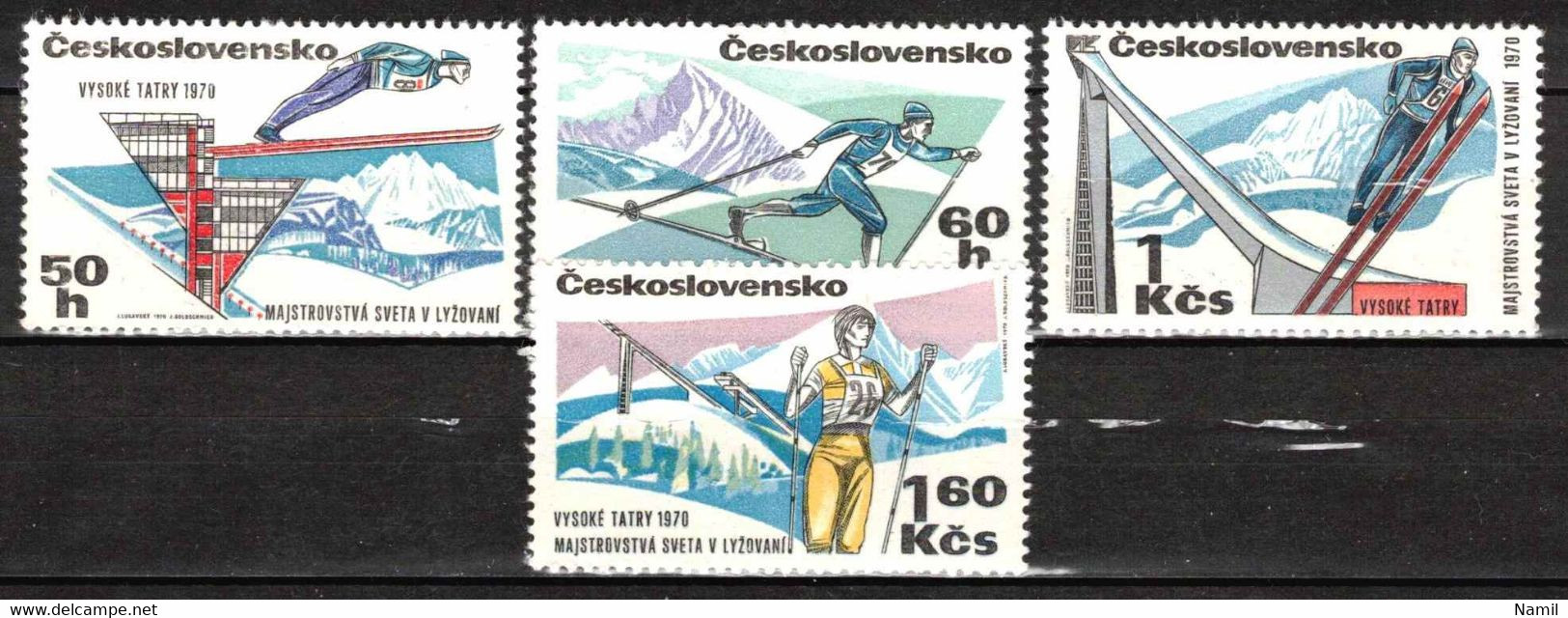 ** Tchécoslovaquie 1970 Mi 1916-9, (MNH) ** - Sonstige & Ohne Zuordnung