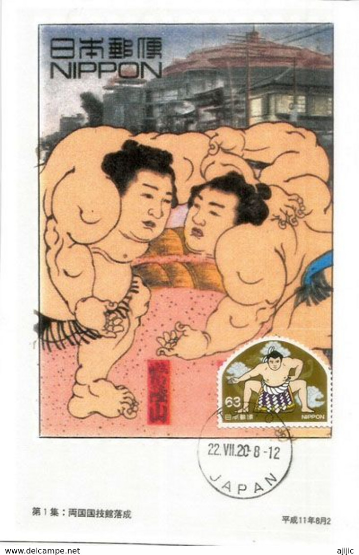 Sumo Granted Full Recognition As Olympic Sport By IOC.(RARE-SCARCE MAXIMUM-CARD FROM TOKYO) 2020 - Unclassified