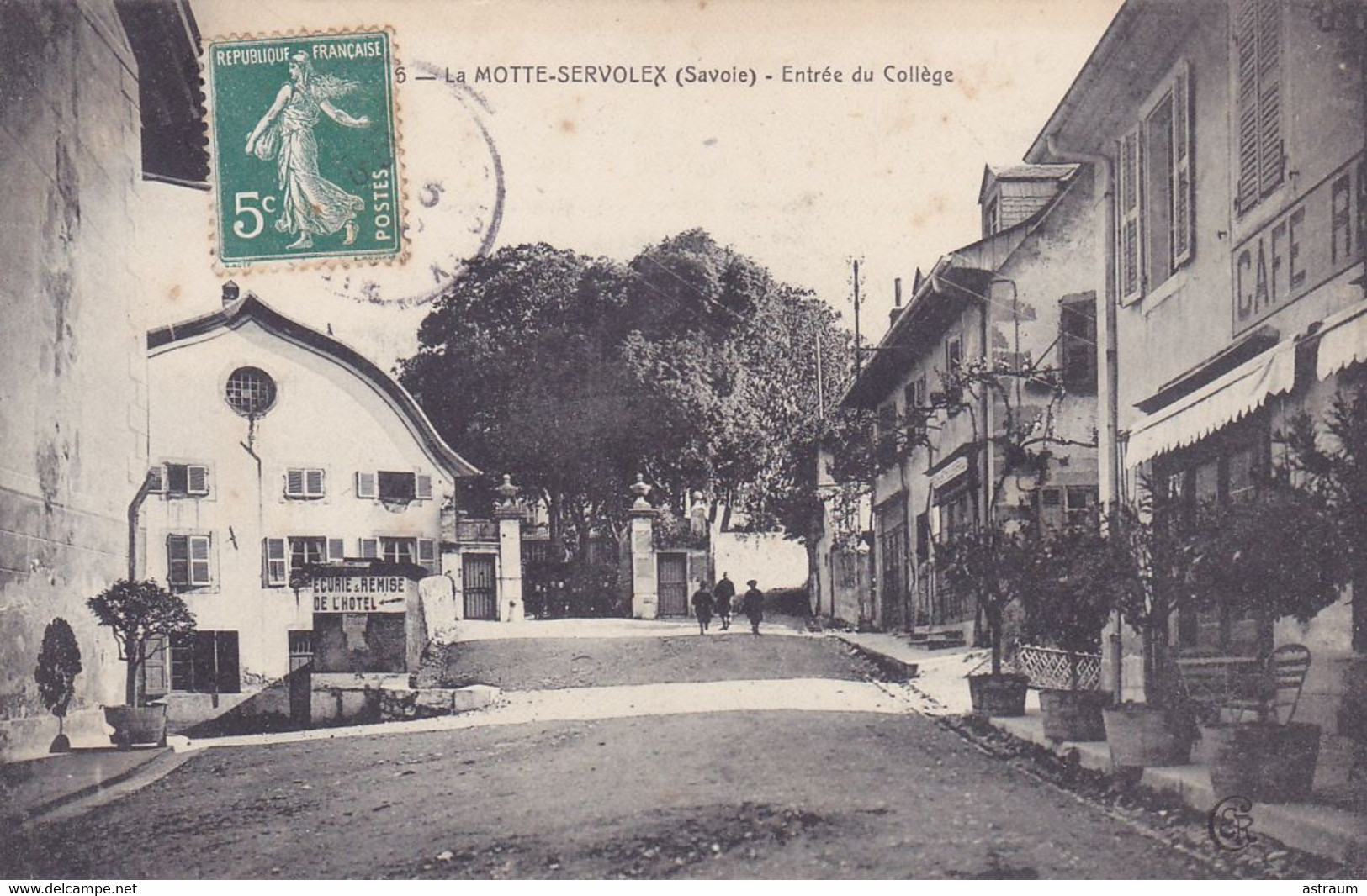 Cpa - 73 - La Motte Servolex - Entree Du Village -  Edi Reynaud - La Motte Servolex