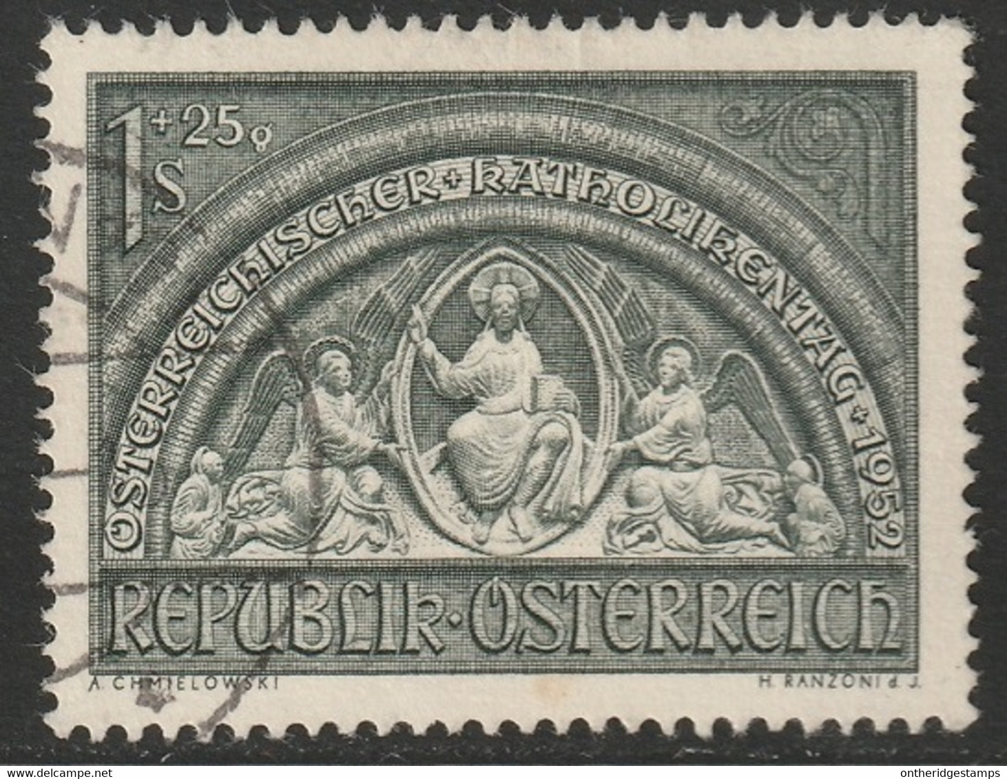 Austria 1952 Sc B279 Autriche Mi 977 Yt 816 Used - Used Stamps