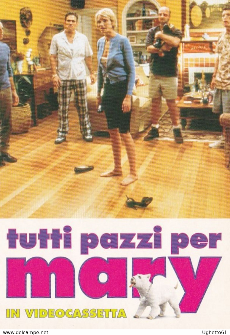 Tutti Pazzi Per Mary, Con Cameron Diaz E Matt Dillon, Cartolina Promocard - Plakate Auf Karten