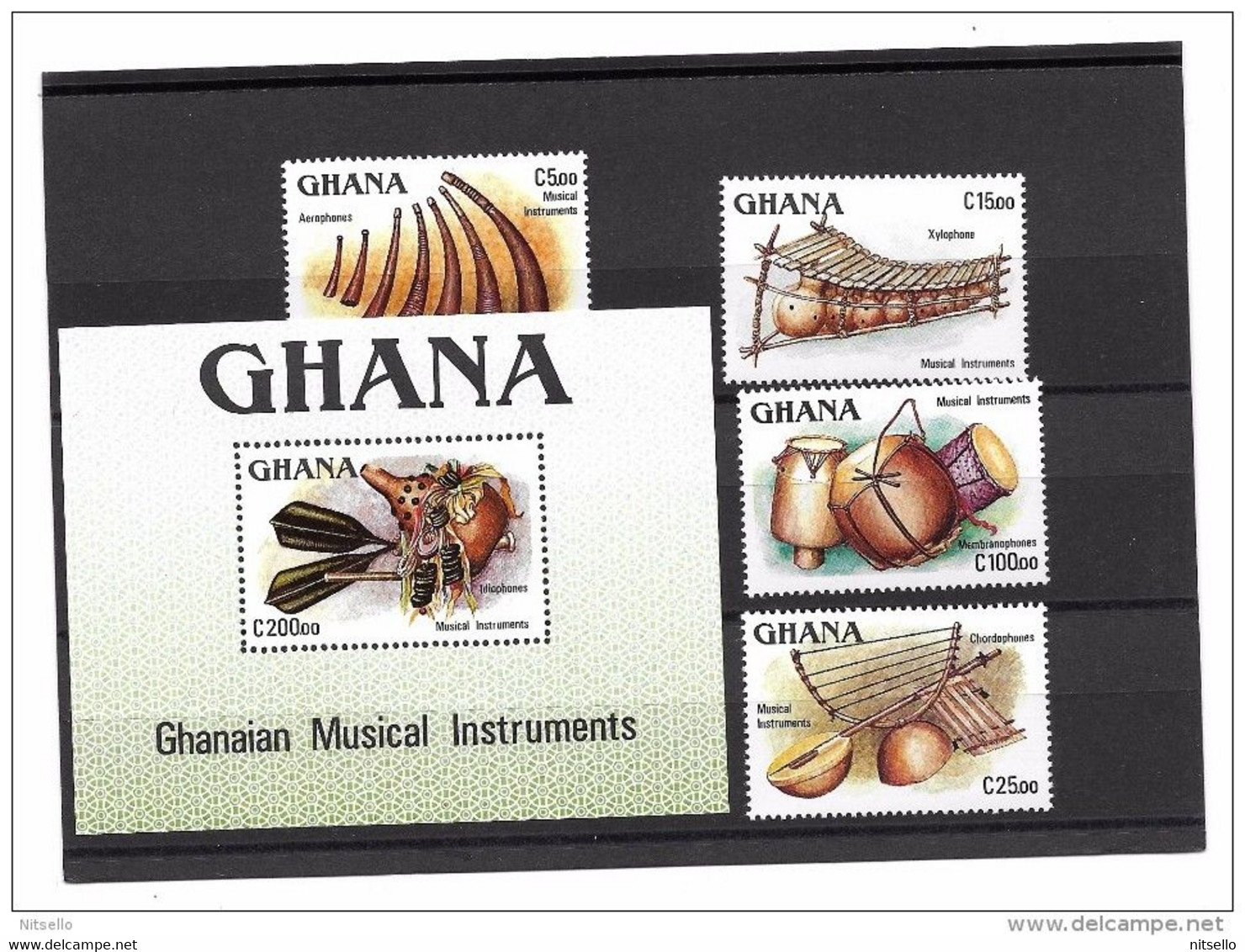 LOTE 1709  /// (C095) GHANA 1995 CATALOG: 936/939 **MNH    ¡¡¡ OFERTA - LIQUIDATION - JE LIQUIDE !!! - Ghana (1957-...)