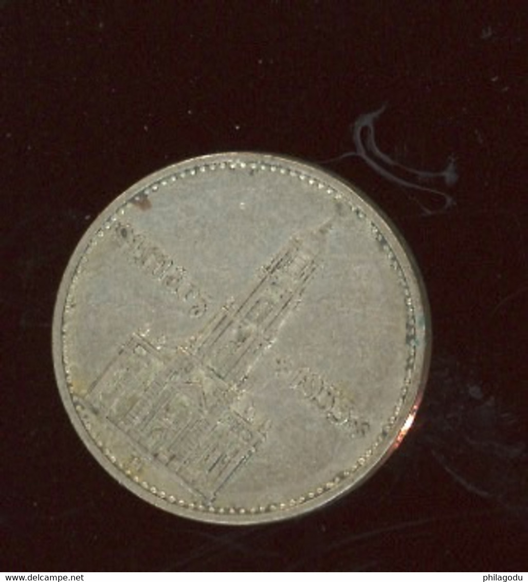 1934.  2 Reichmark. 21 März 1933 - 2 Reichsmark