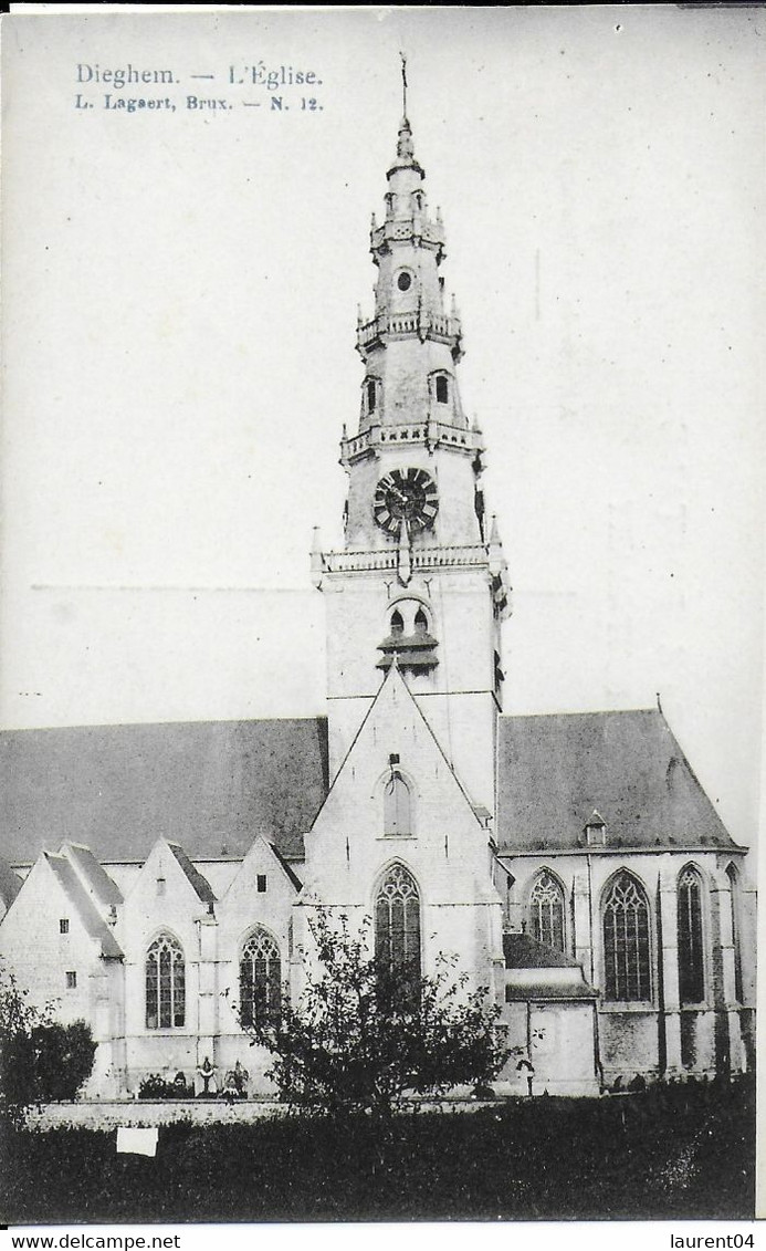 DIEGEM.  L'EGLISE.   L. LAGAERT. - Diegem