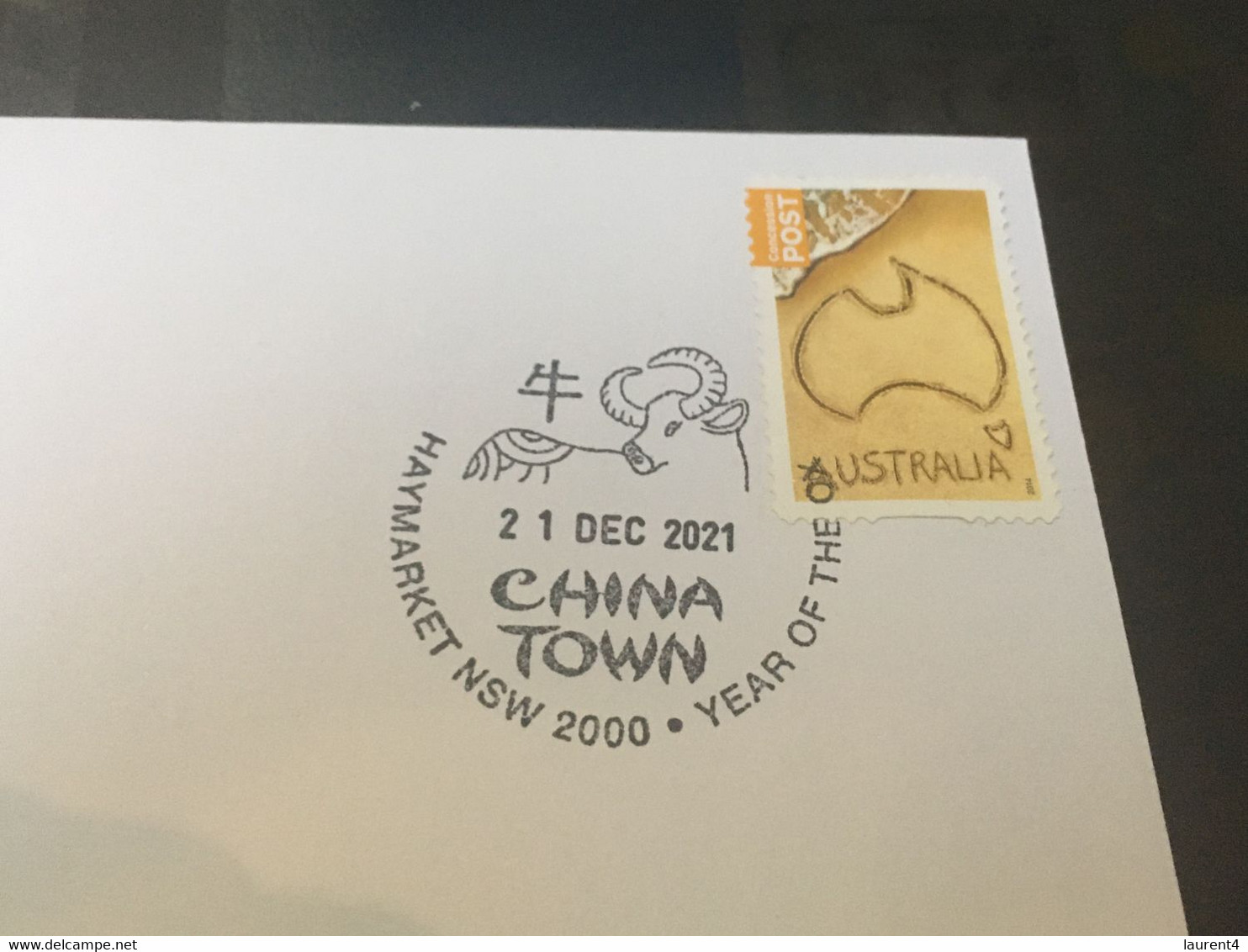 (1 E 44) Australia - Special DATE - 21-12-21 (cancelled 21-12-2021) With Australian Stamp - Other & Unclassified