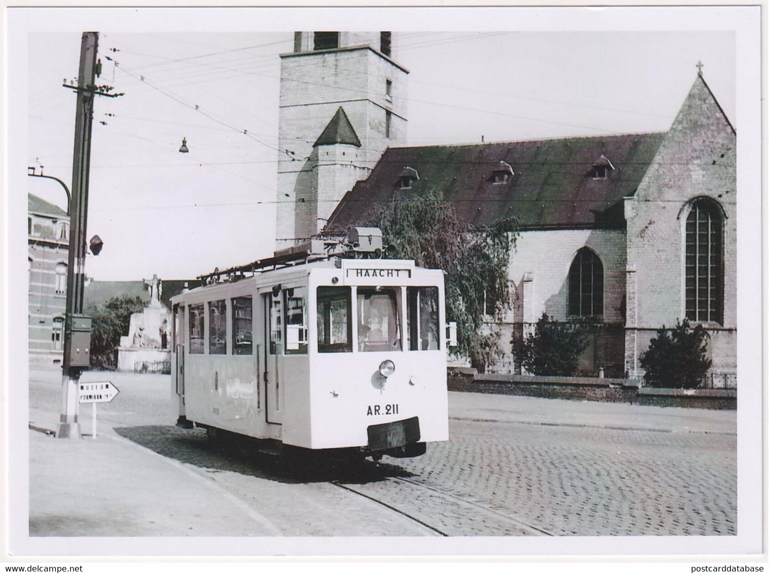 Haacht - Village 1953 - Photo - & Tram - Trains