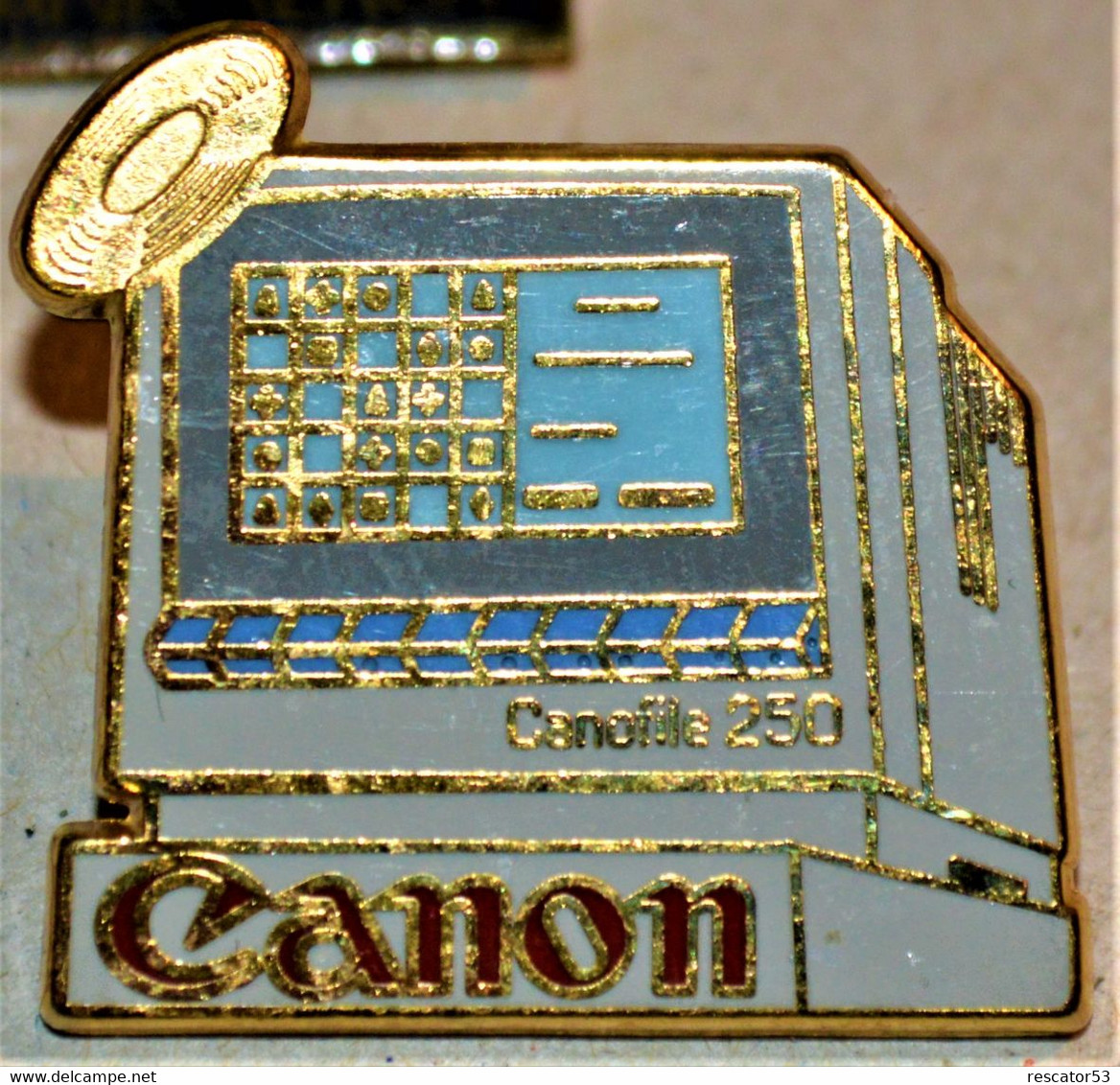 Rare Pin's Ordinateur Canon - Informatique