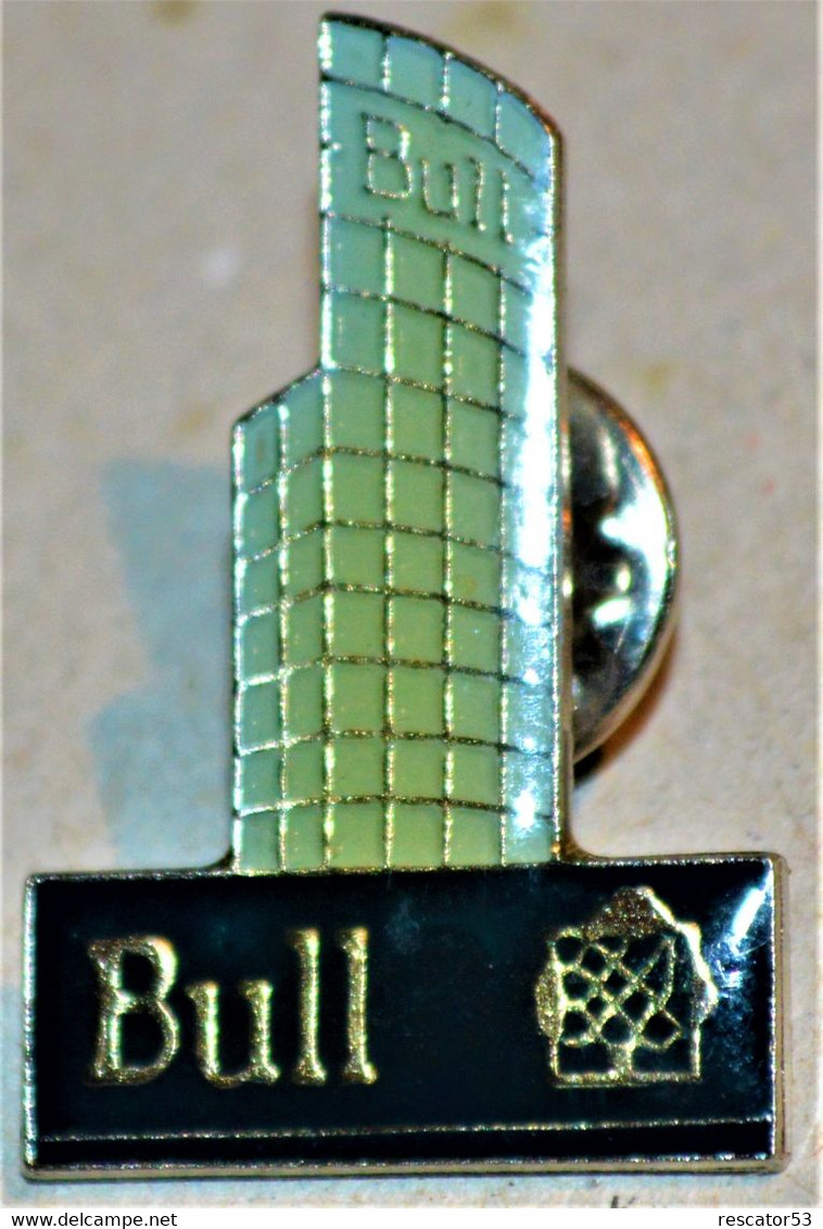 Rare Pin's Ordinateur Bull - Informatique