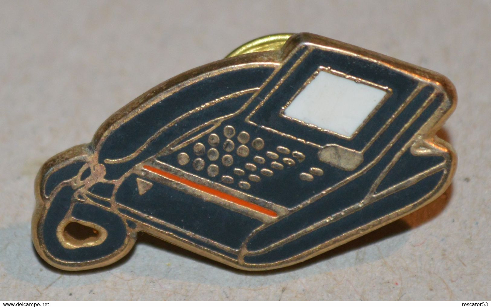 Rare Pin's Telephone Alcatel - Informatik