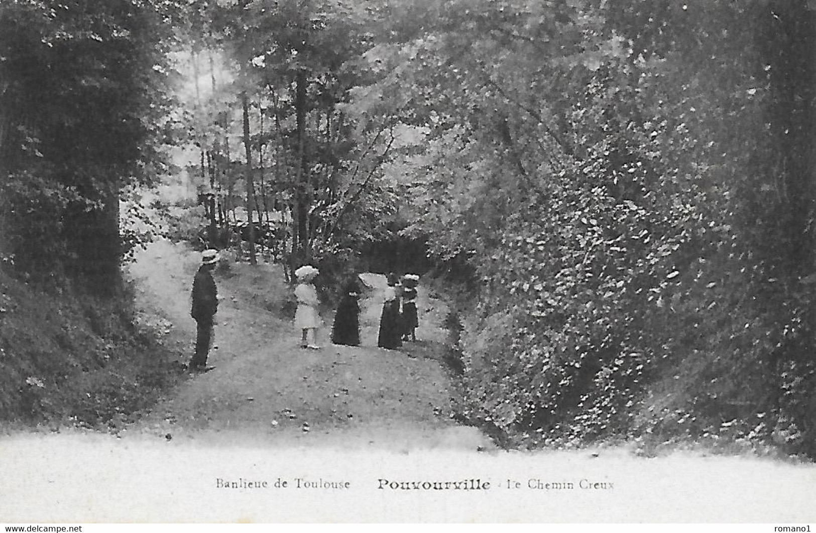 31)   Banlieue De Toulouse  -  POUVOURVILLE - Le Chemin Creux - Otros & Sin Clasificación