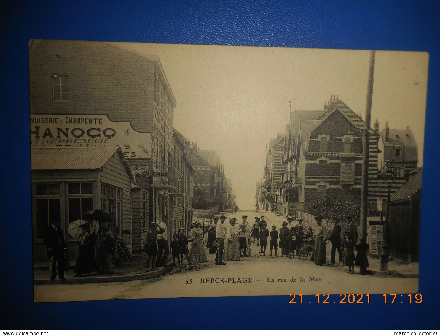 CPA - Berck-plage - La Rue De La Mer Be - Berck