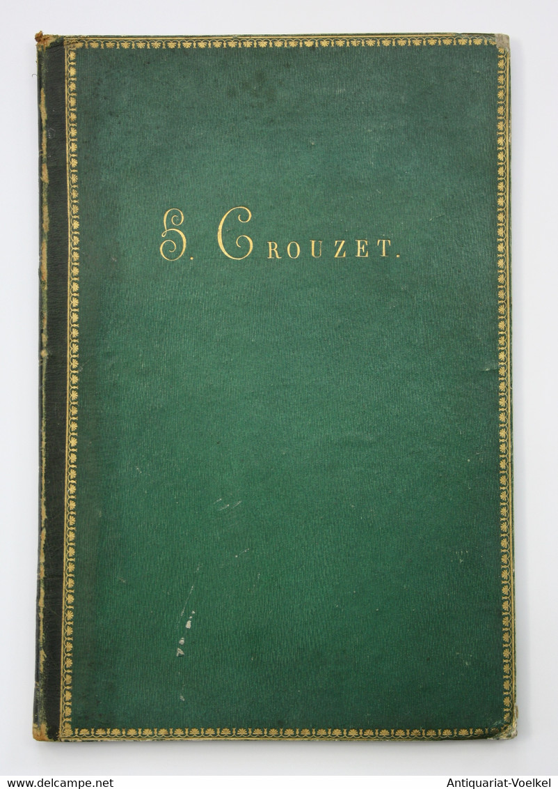 Atlas Géographique Composé De 11 Cartes. Dessiné Par Mlle. Hortense Crouzet Eleve De LInstitution De Mlle Rou - Rare