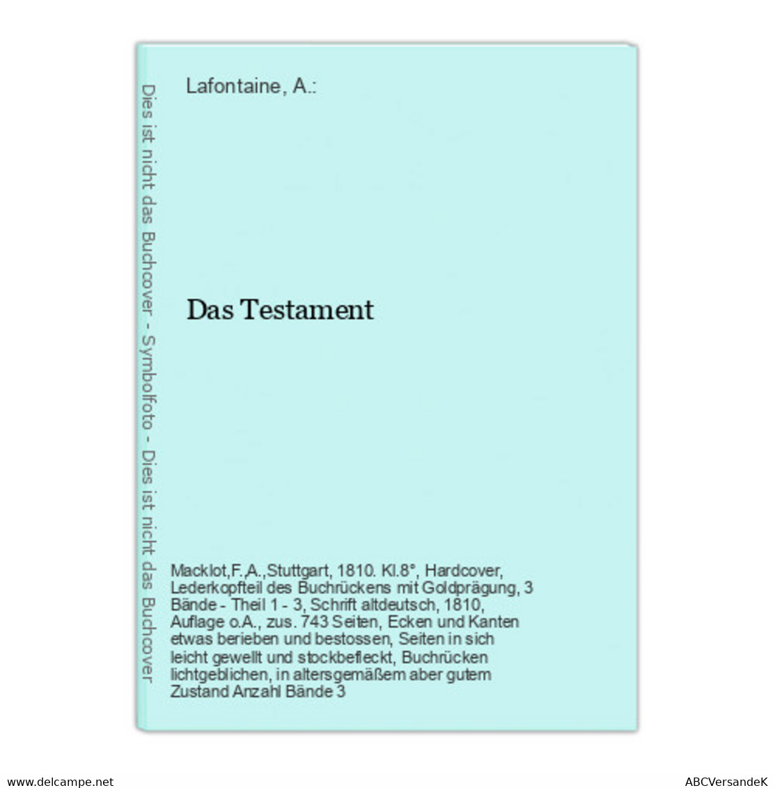 Das Testament - Auteurs All.