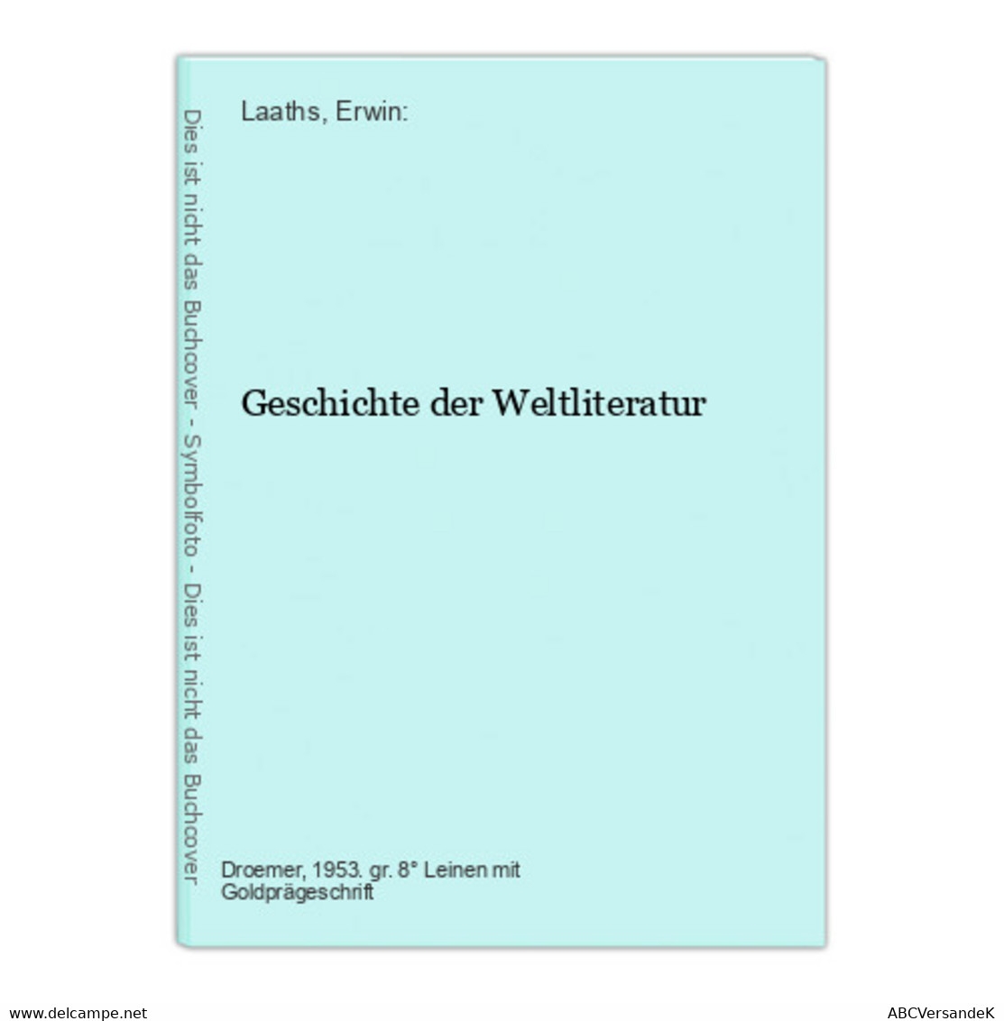 Geschichte Der Weltliteratur - German Authors