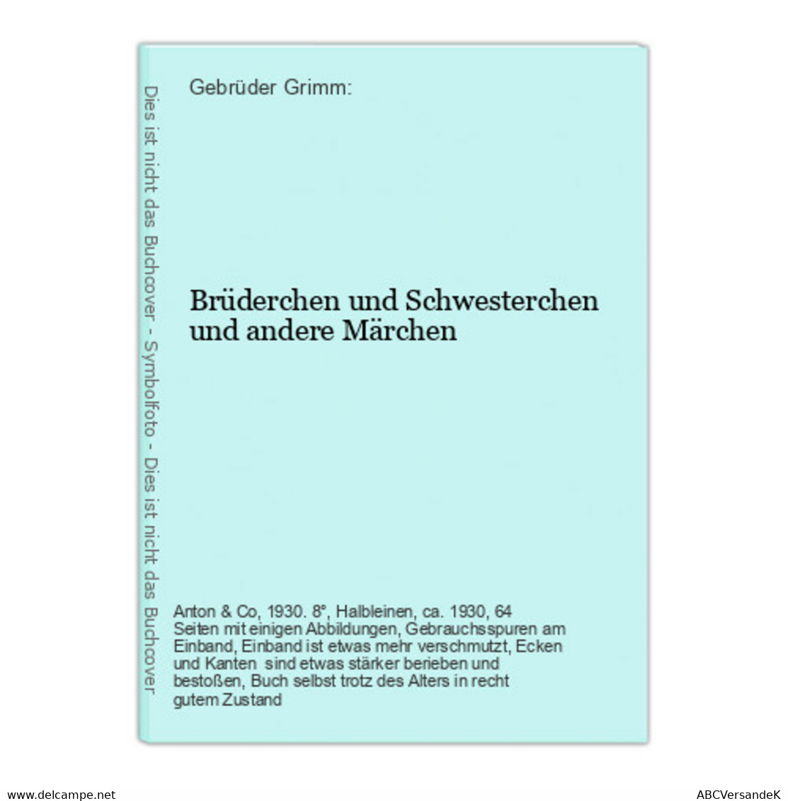 Brüderchen Und Schwesterchen Und Andere Märchen - German Authors