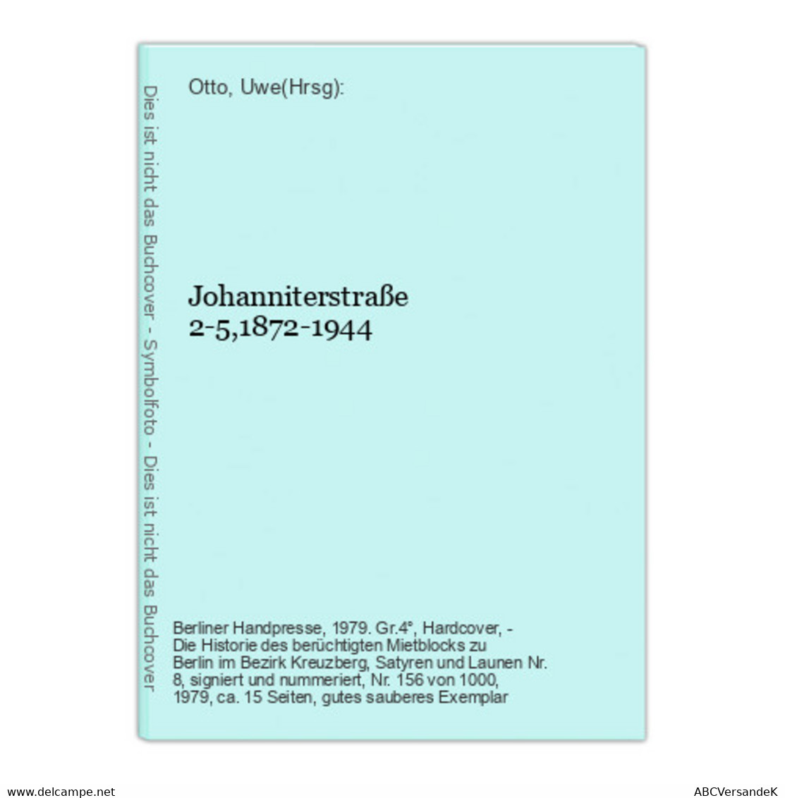 Johanniterstraße 2-5,1872-1944 - Deutschsprachige Autoren