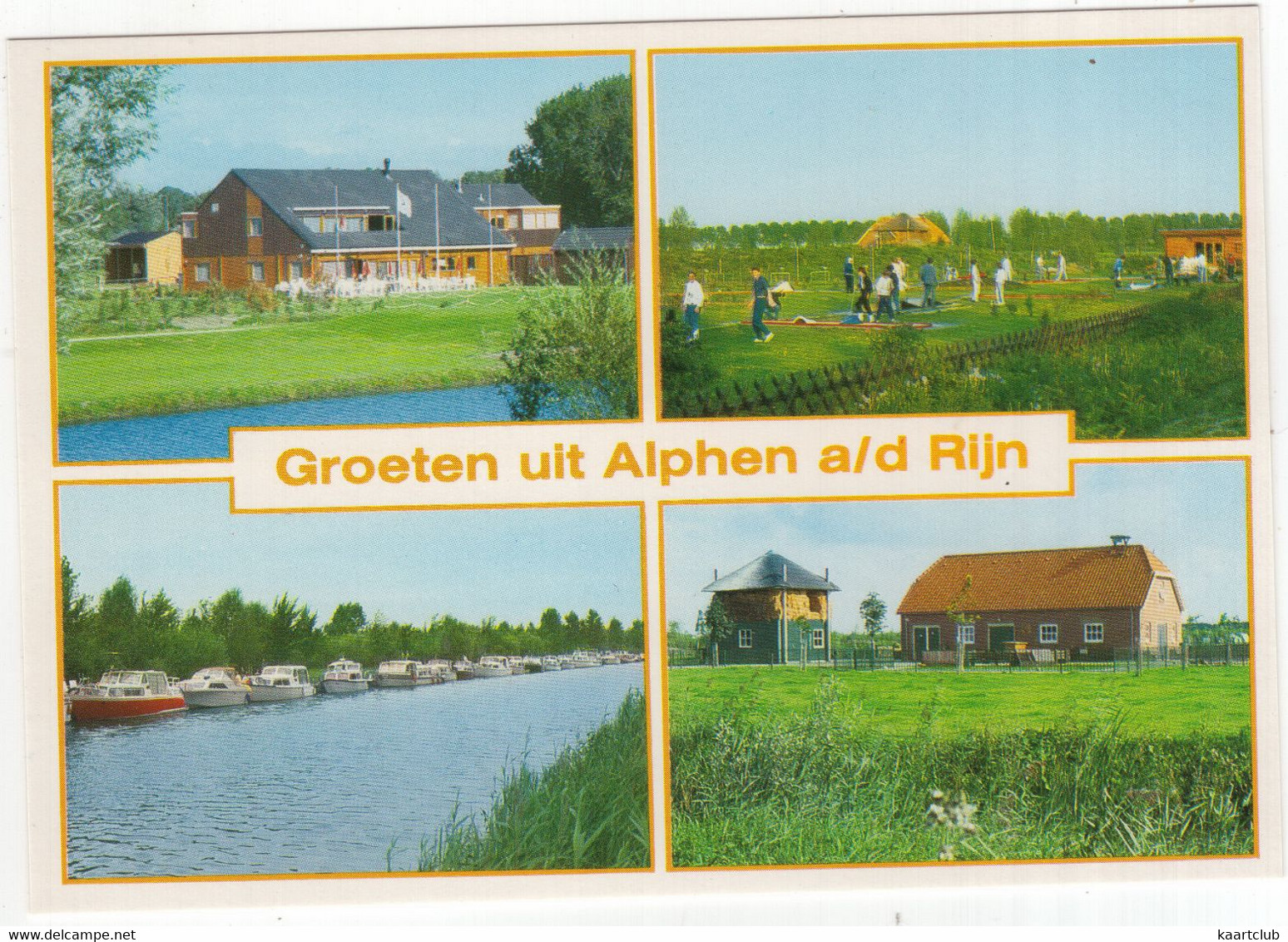Groeten Uit Alphen A/d Rijn - (Zuid-Holland, Nederland) - MINIGOLF / MIDGETGOLF - Alphen A/d Rijn