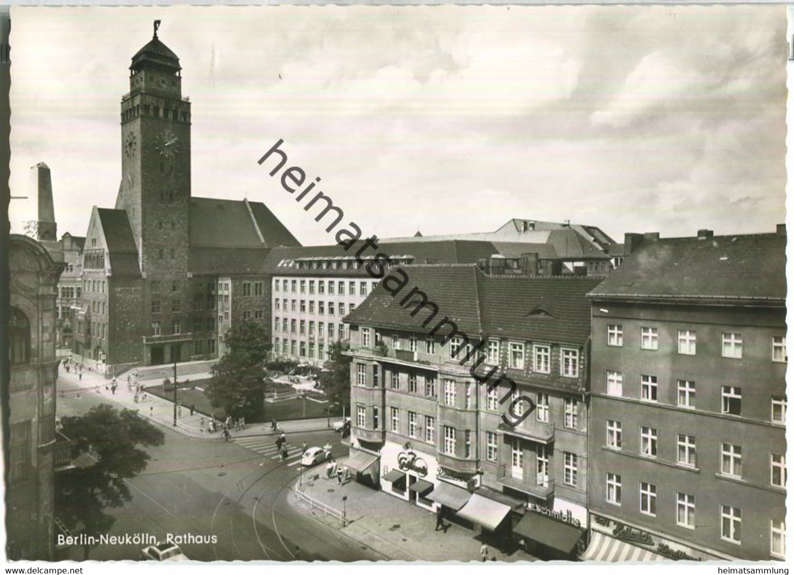 Berlin-Neukölln - Rathaus - Foto-Ansichtskarte - Verlag Kunst Und Bild Berlin - Neukölln