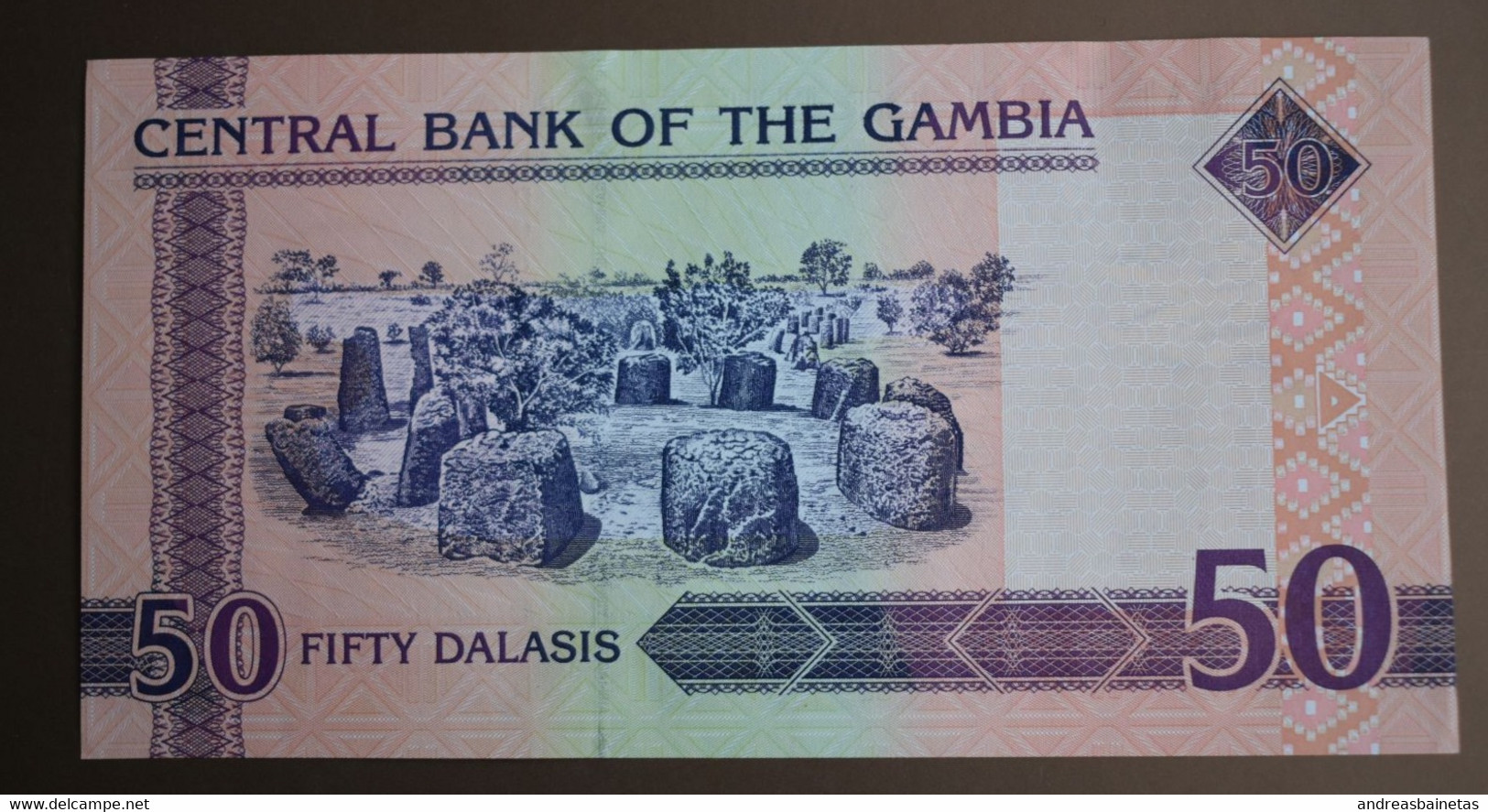 GAMBIA  Banknotes 50 Dalais EF/UNC CENTRAL BANK OF THE GAMBIA - Gambia