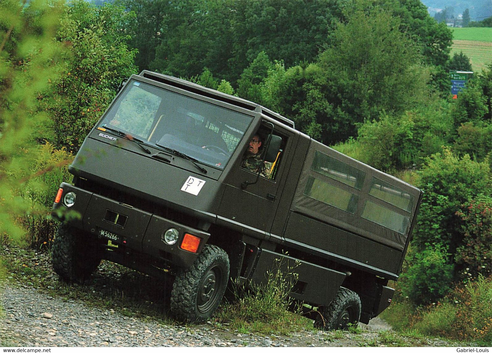 Militärlieferwagen Duro -Vehicule Militaire   Armée  Suisse Schweizer Armee Militaria (10 X 15 Cm) - Otros & Sin Clasificación