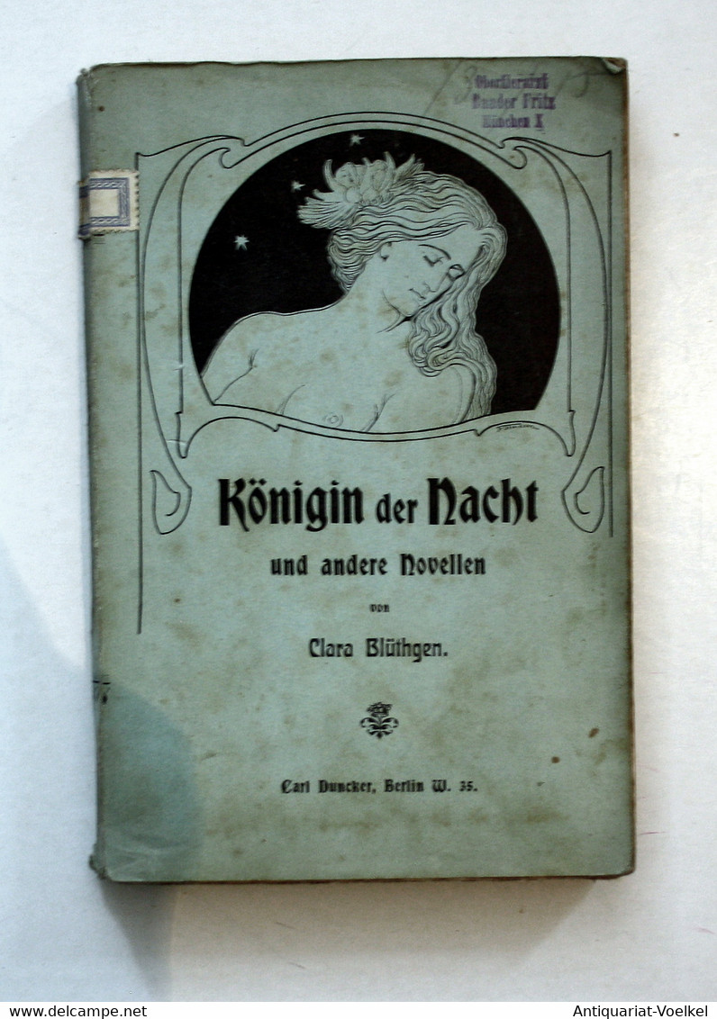 Königin Der Nacht Und Andere Novellen. Erste Ausgabe. - Internationale Auteurs