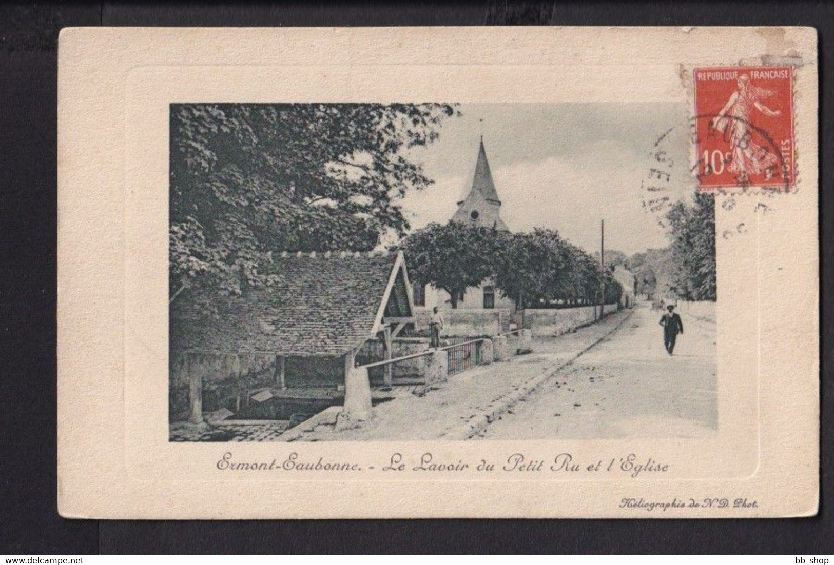 D46 /   Frankreich  95 / Eaubonne , Le Lavoir 1915 - Sonstige & Ohne Zuordnung