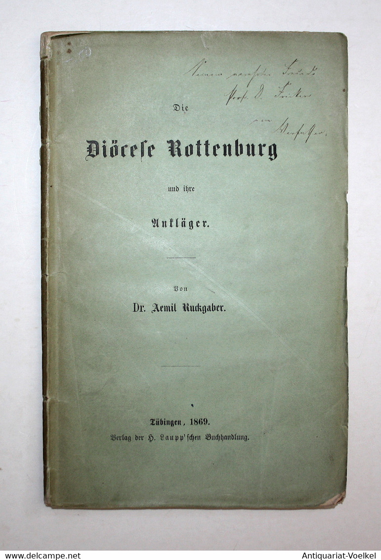 Die Diöcese Rottenburg Und Ihre Ankläger. - Mapamundis