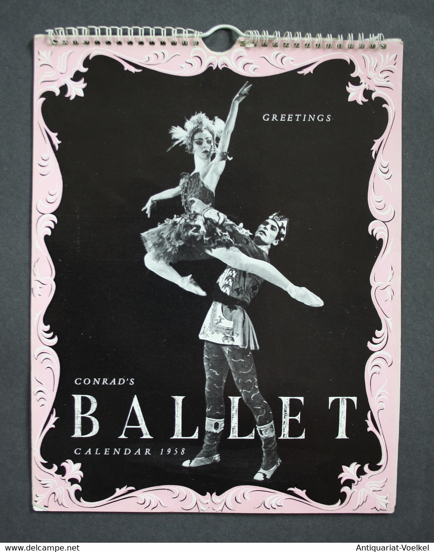 Conrad's Balett Calendar 1958 - Photography