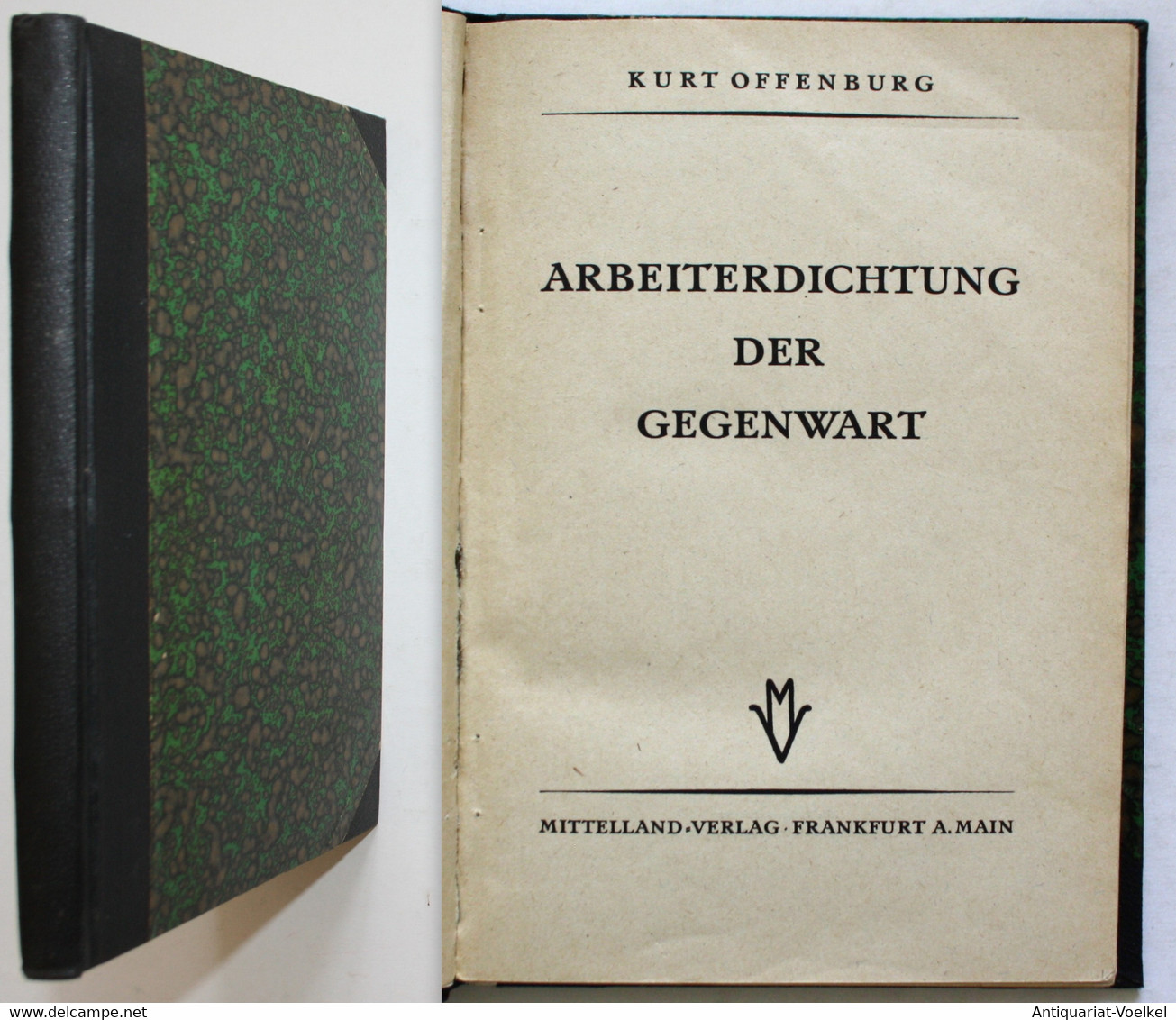 Arbeiterdichtung Der Gegenwart. - Autores Internacionales