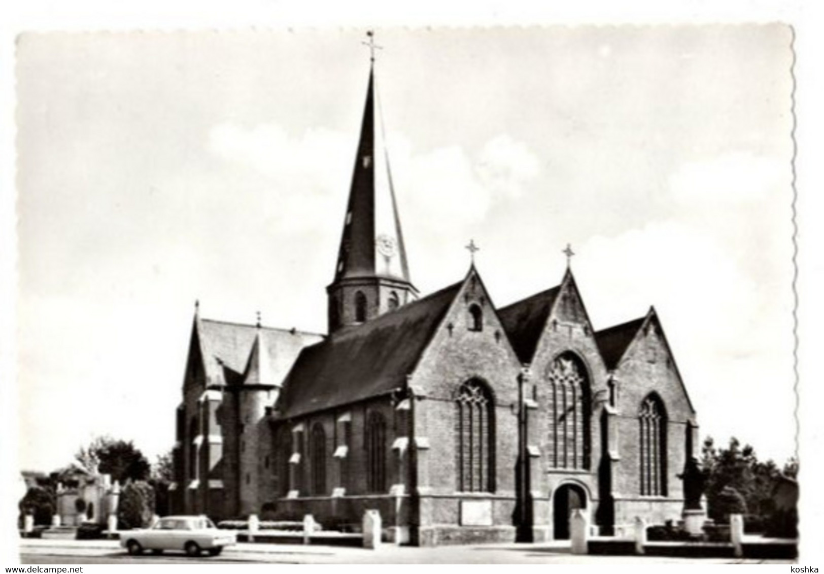 WACHTEBEKE - Hallenkerk - Niet Verzonden - 10 X 15 Cm - Wachtebeke