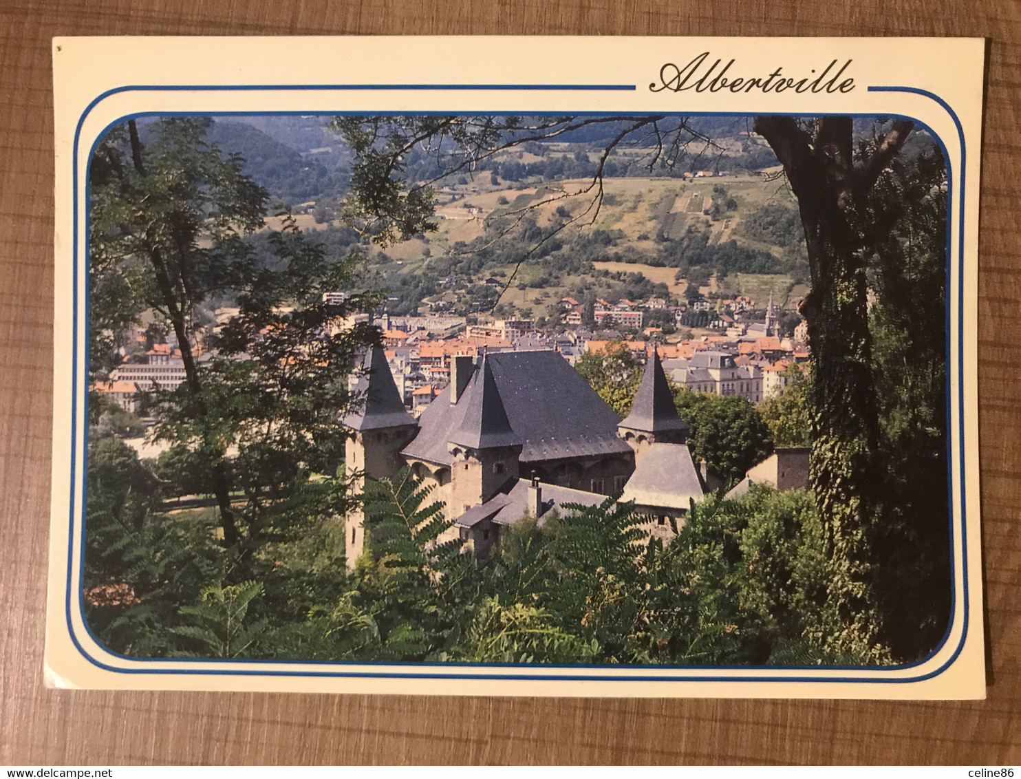 Albertville échappée Sur La Ville Au 1er Plan Le Chateau Emmanuel - Albertville
