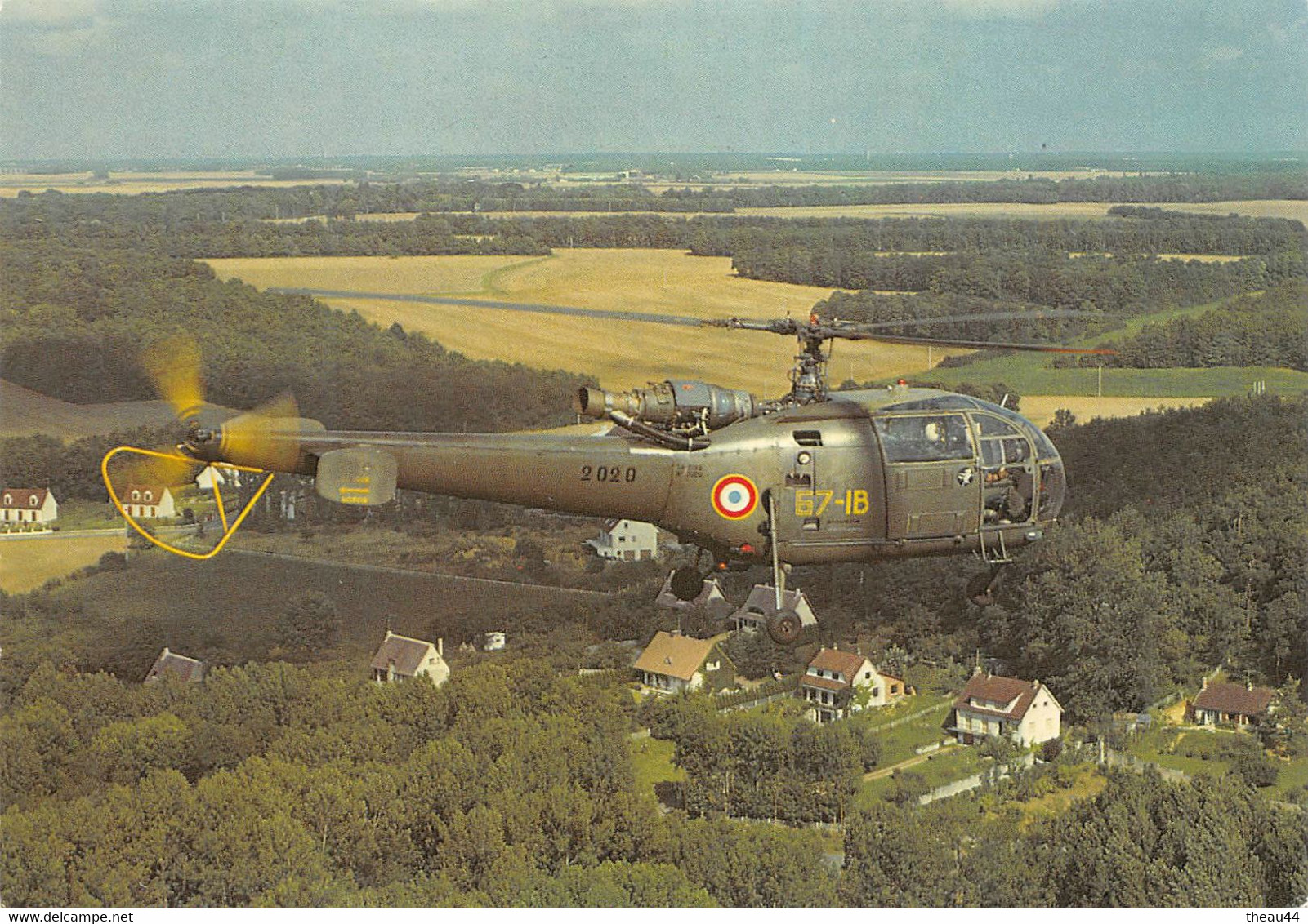 ¤¤    -   VELIZY - VILLACOUBLAY  -  Hélicoptère " ALOUETTE III "        -   ¤¤ - Velizy