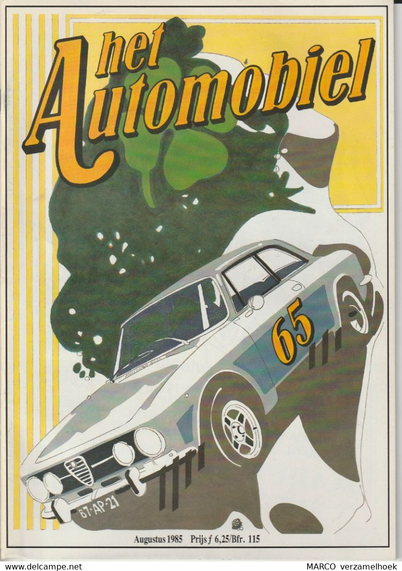 Het AUTOMOBIEL 65 1985: Alfa Romeo-buick-mercedes-eysink-MG-ford - Auto/moto