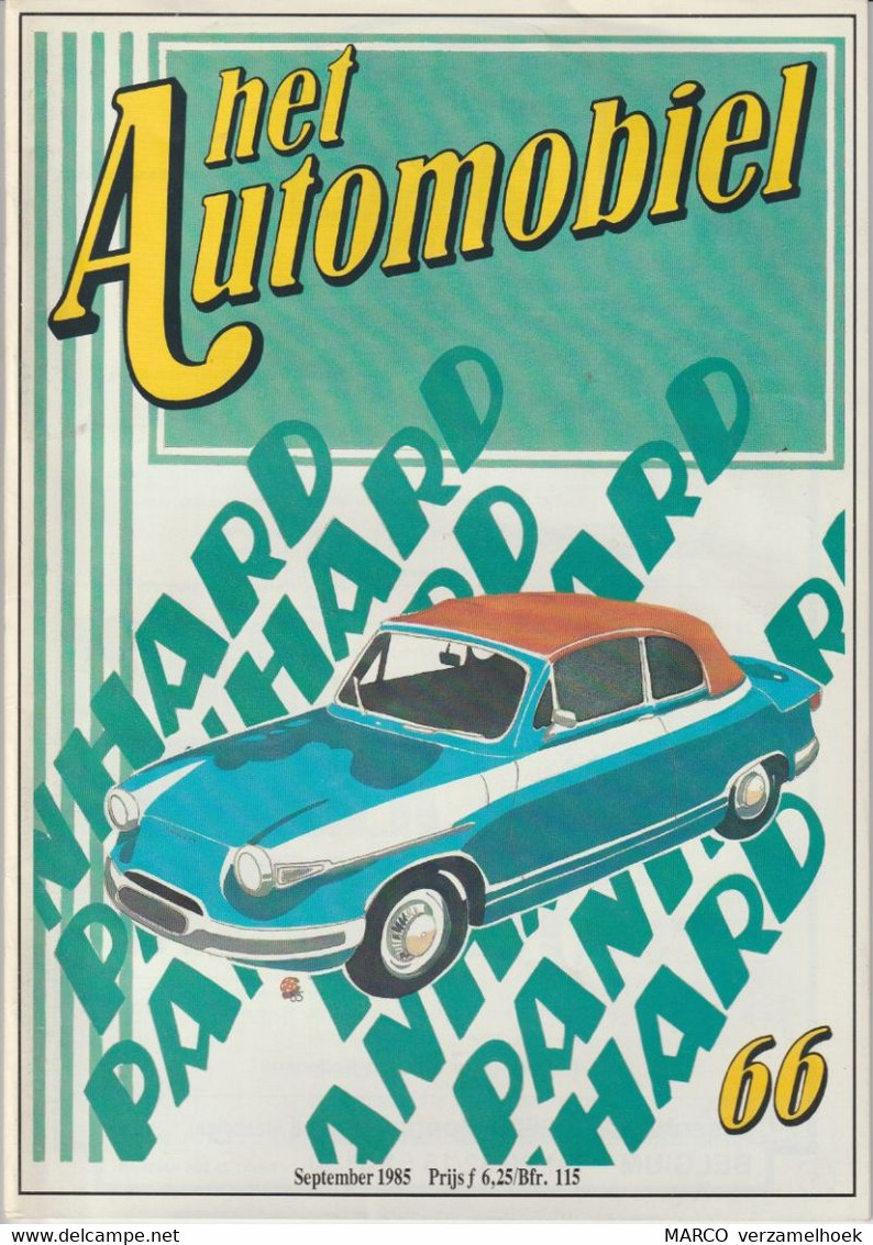 Het AUTOMOBIEL 66 1985: Panhard-marcos-zephyr-ford - Auto/moto