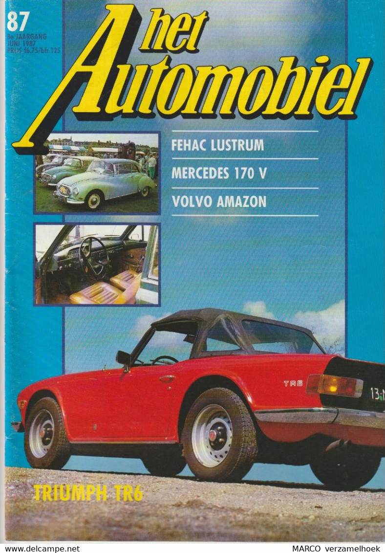 Het AUTOMOBIEL 87 1987: Mercedes-volvo-truimph-ford - Auto/Motorrad