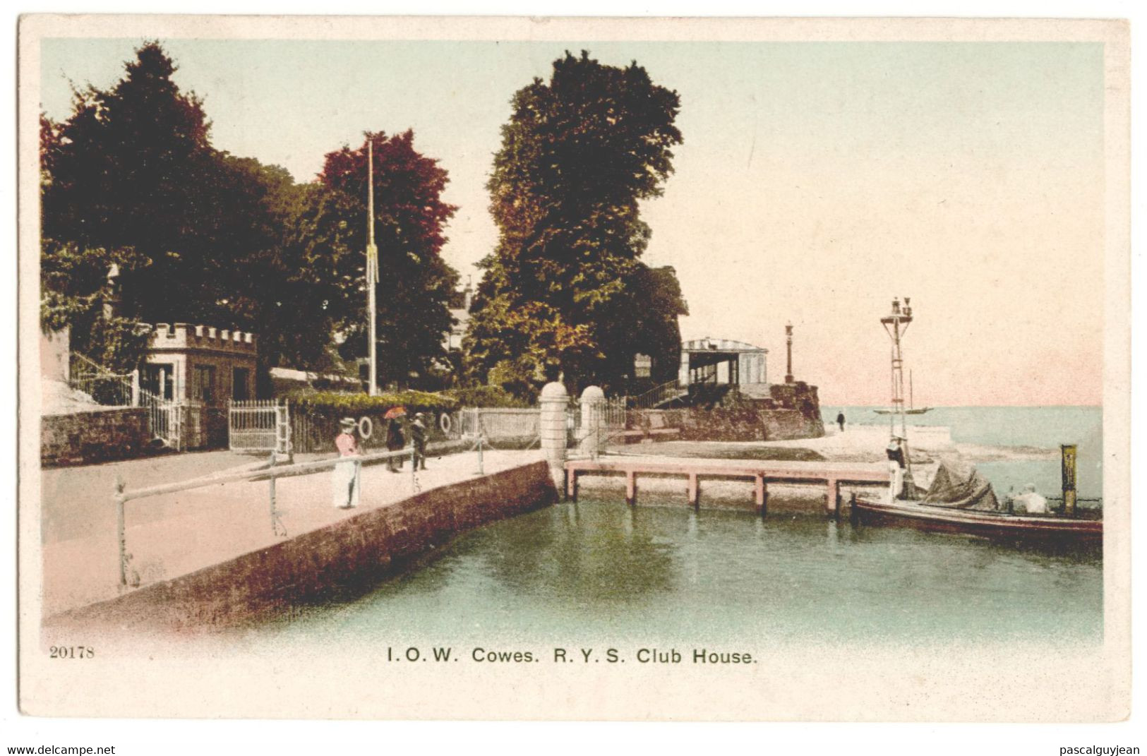 CPA ISLE OF WIGHT - COWES - R.Y.S. CLUB-HOUSE - Cowes