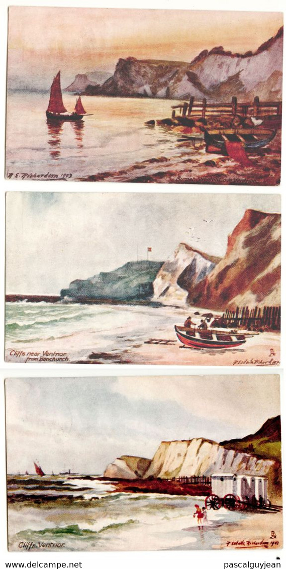 3 CPA ISLE OF WIGHT - VENTNOR PAR RICHARDSON - AQUARETTE - Ventnor