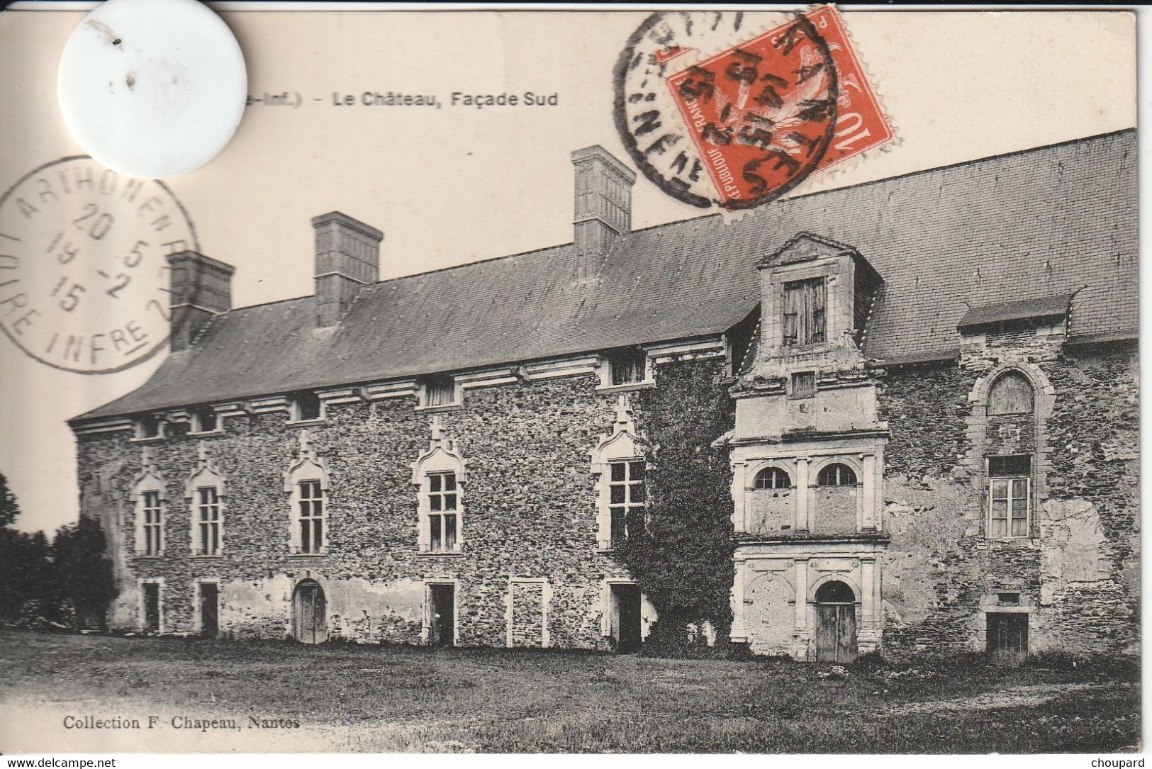 44 -  Carte Postale Ancienne De  BLAIN Le Chateau  Façade Sud - Blain