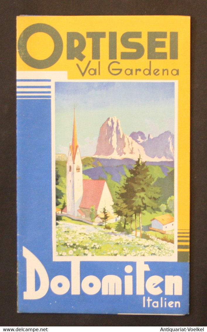Ortisei Val Gardena. Dolomiten, Italien. - Mappemondes